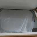 30"x22" Gold Wall Bathroom Mirror, Scalloped Edge Vanity Mirror