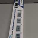 reliahom Broom Holder Wall Mount, 2 Pack 5 Racks with 4 Hooks Silver - Mop Storage Tool Racks, Broom Hanger Tool Organizer for Garage, Kitchen, Garden, Laundry Room