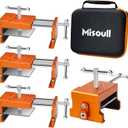 Cabinet Clamps, 4 Pack Heavy-Duty Steel Cabinet Claw Face Frame Clamps for Installing Cabinets