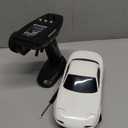 HLSFWDRIVE RC Drift Car 1/18 Scale LDRC Drift Car with Gyro Hobby RC Car for Adult RWD Drifting 2.4 GHz Gyroscope Proportional Throttle Steering Metal Drive Shafts Blinking Headlights LD1804