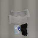 Blue Light Blocking Glasses - Fashion Square Eyeglasses, Anti UV Ray Computer Gaming Glasses Blue Blockers for Women/Men (*Black & Transparent)