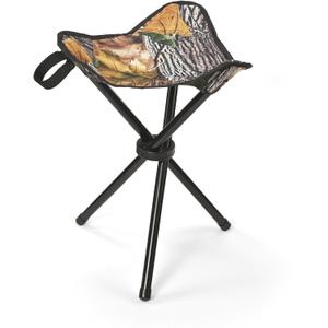KNINE OUTDOORS Hunting Chair, Hunting Seat, Heavy-Duty Tripod Stool, Lightweight, Portable Folding Design