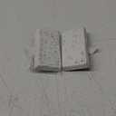 Zhengmy 2 Pcs Christmas Stocking Holders for Mantle Weighted Stocking Holder Fireplace Hangers for Xmas Holiday Party Decoration (Retro White)