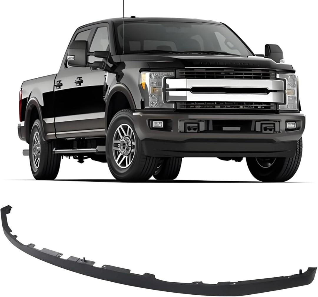 Front Bumper Valance Panel Deflector Air Dam Assembly Compatible for 2023-2024 Ford F250, F350 Super Duty Tremor PC3Z-17626-CA