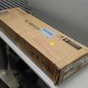 Salamir Queen Headboard Only, Headboard for Queen Size Bed with Storage, Upholstered Headboards with LED Lights & Charging Station, Attach Frame, Ideal for Bedroom/Dorm/Guest Room, Dark Grey & Brown