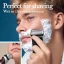 Series 8 Wet and Dry Replacement Heads for all S8 Razors, 83M Shaver Head With Smooth and Close Shaving, No Pulliing.