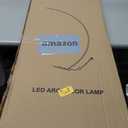 Nintiue Dimmable Floor Lamp with 3 Color Temperatures, Super Bright Arc Floor Lamps for Living Room, Modern Standing Tall Lamp with Remote Control Reading Floor Lamp for Bedroom Office. (Matte Black)