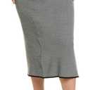 Anne Klein Women's Sweater Knit Skirt W Pattern
