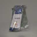 Autumn Cotton Dog Collar, Blue Plaid with Plastic Buckle, Adorable Pet Collar for Puppy, Cat or Dog