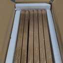 MEBRUDY 5x7 Picture Frames (Gold, 6 Pack), Display Pictures 5x7 with Mat or 6x8 Without Mat, Photo Frames for Wall Mount or Table Top