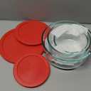 Pyrex Simply Store 6-Piece Round Glass Food Storage Set - Made in the USA