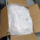 SHADESPEARE 12' x 16' White Rectangle Sun Shade Sail Canopy Durable Fabric UV Block Awning, We Make Custom Sizes