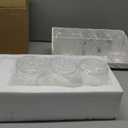 TuCao Bathroom Counter Organizer with 3PCS Qtip Holder, Marble Toothbrush Holders for Bathrooms, Bathroom Organizers and Storage with Drain Holes, Electric Toothbrush Holder, Vanity Organizer (Black)