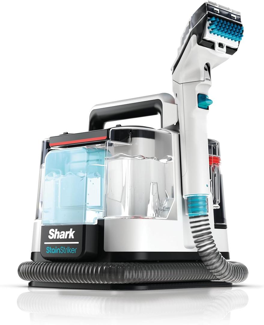 Shark PX200 StainStriker Portable Carpet & Upholstery Cleaner, Spot, Stain, & Odor Eliminator, Perfect for Pets, Carpet, Area Rugs, Couches, Upholstery, Cars & More, Navy 