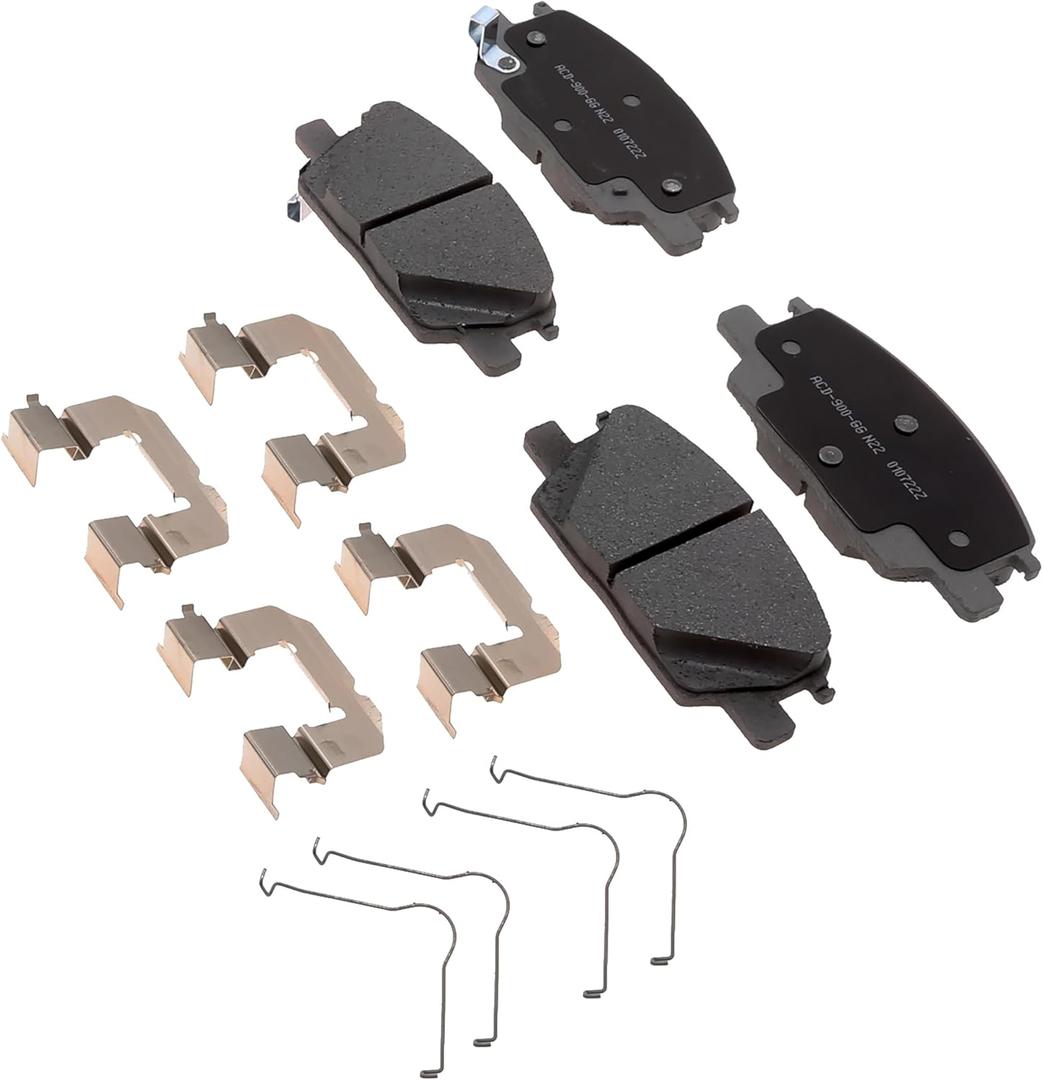 ACDelco Silver 14D1913CHF1 (19431145) Ceramic Front Disc Brake Pad Set