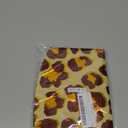 8pcs 4D Leopard Print Aluminum Foil Balloons Set Cheetah Gold Ribbon Wild One Jungle Animal Decorations for Safari Theme Wild One Cheetah Zoo Theme Leo Birthday Party Supplies