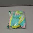 Kiuvinu Girls Bathing Suits Size 14-16 Swimsuits for Teen Girls Color-Block Adjustable Strap High Waist Two Piece Light Green Girl Swimwear