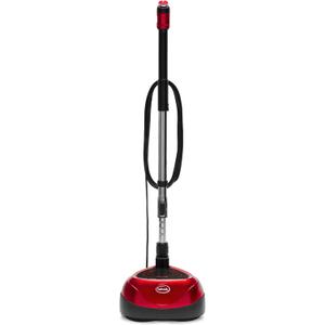 Ewbank EP170 Complete Cleaner, Washer, Scrubber, Scourer, and Polisher, Interchangeable Brushes and Pads Multi-Use Floor Machine, 2200 rpm, Lightweight, Red, 8 Pound