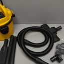 4 Gallon Cordless Wet Dry Vacuum for Dewalt 20V Battery, 20kPa Wet Dry Shop Vac with Brushless Motor, Filter, Hose and Attachments, for Garage Car Workshop (No Battery)