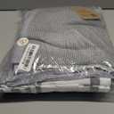 Homaxy Premium Kitchen Towels (18x 28, 6 Pack), Large Cotton 380 GSM Kitchen Hand Towels, Soft and Absorbent Terry Dish Towels, Multipurpose Tea Towel Set with Hanging Loop, Grey