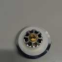 Universal Tub Stopper Bathtub Drain, Pop Up Bathtub Drain Plug and Cover, Replaces Bath Tub Lift and Turn, Tip-Toe and Trip Lever, Easy to Install and Clean, All Brass Plating Process (Silver)