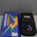 Pickleball Paddles Set of 2 with 4 Balls - USAPA Approved Fiberglass Surface, Lightweight, Non-Slip Grip - Premium Paddle Set for All Skill Levels Indoor & Outdoor (Sky Blue)