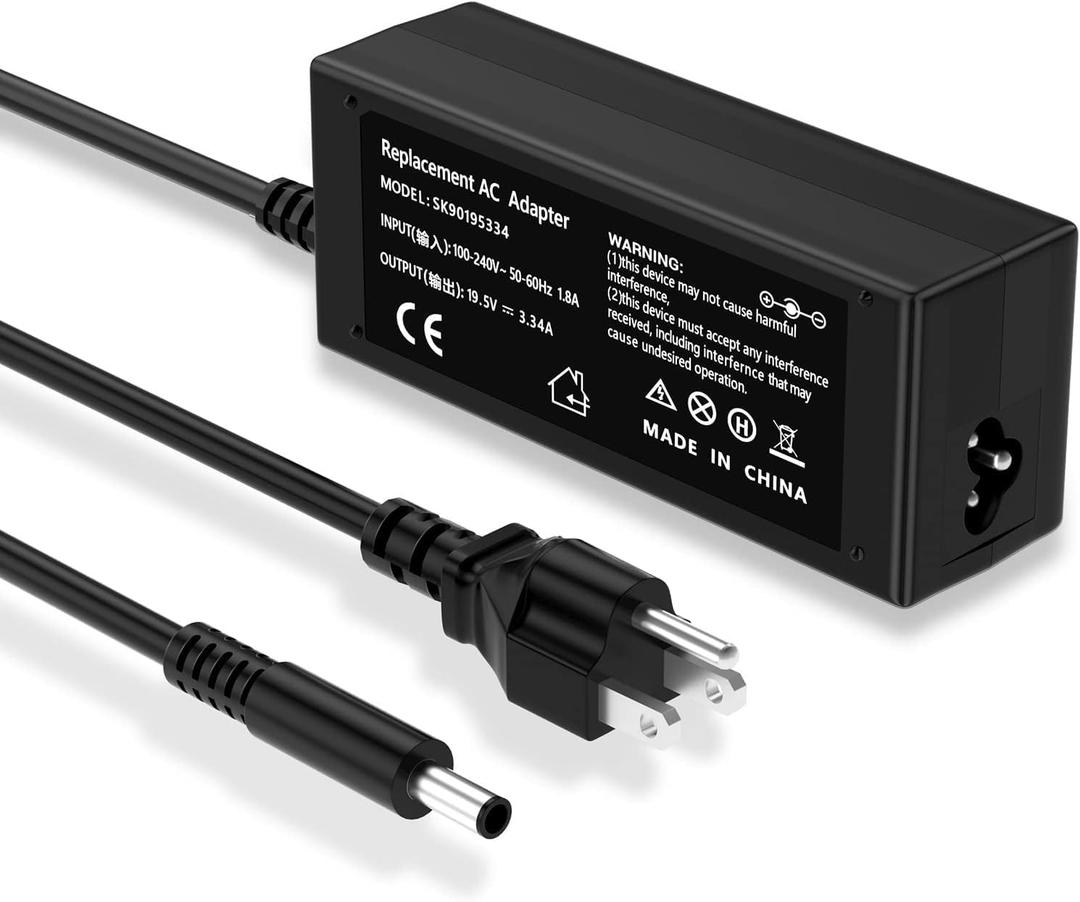 65W 45W AC Adapter Laptop Charger Compatible with Dell Inspiron 13 14 15 16 17 3000 5000 7000 Series, Dell Latitude 13 14 15 3000 Series, Vostro 13 14 15 16 3000 5000