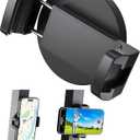 Magnetic Golf Cart Phone Holder, Mount Compatible with EZGO/Yamaha/Club Car, Compatible with iPhone/Galaxy/Google Pixel, All Smartphones, Ultra Strength Magnet Golf Cart Phone Mount
