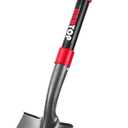 Small Shovel Garden Shovel for Digging Short Handled Round Shovel Survival Shovel for Car, 28 inches