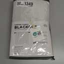 INOVADAY 100% Blackout Curtains for Bedroom, Black Out Curtains 84 Inch Long, Clip Rings Linen Blackout Drapes, Thermal Insulated Room Darkening for Living Room, 2 Panels - Beige,W50xL84