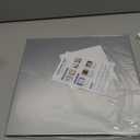 Wall Mirror Tiles 12x12 inch 4 Pack, Self Adhesive Plastic Mirrors for Wall Decor, Easy Install Stick-On Full Body Mirror Squares