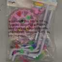 DDJKCZ Training Wheels Flash Mute Wheel Bicycle Compatible for Bikes of 12 14 16 18 20 Inch (light-PINK)