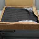 Auxko All Weather Floor Mats Fits for Honda Accord 2018-2022 TPE Rubber Liners Accessoires for Accord 2018-2022 All Season Guard Odorless Anti-Slip Mats for 1st & 2nd Row