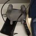 Shiatsu Massage Cushion for Neck and Back with Heat - 4D Kneading, Vibration for Relief Muscle Tension, Dual-Neck Design, Adjustable Intensity and Height for Office Chair, Home Use, Navy Blue