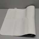 Bath Mat, Ultra Thin Bathroom Runner Rugs, Large Bath Mats for Bathroom, Quick Dry, Non-Slip, Machine Washable, Low Pile, Bath Rug, Shower Outside, Sink, Home Decor Accessories, Cream, 1'5"x4'11"17x59inch