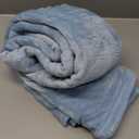 Bedsure Fleece Throw Blanket for Couch Light Blue - Lightweight Plush Fuzzy Cozy Soft Blankets and Throws for Sofa, 50x60 inches (Throw (50" x 60"))