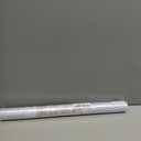 LUTE Window Privacy Film, Frosted Glass Window Film for Bathroom, Static Cling Removable Heat Control Glass Coverings, Non Adhesive Opaque Door Sticker for Home Office (Pure, 17.5" x 78.7")