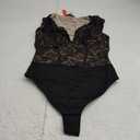 Popilush Lace Body Suits Women - Tank Top Thong Shapewear Tummy Control Going Out Tops Deep V Neck BodySuit