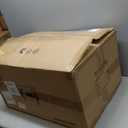 Silver LED Staircase Chandelier 6-Light Clear Glass Ball Chandelier Dimmable Pendant Lights Large Chandeliers for High Ceilings, Entryway Modern Chandelier for Villas and Stairwell