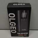 Tire Inflator Portable Air Compressor, 170PSI Cordless Air Pump, 4X Faster Air Compressor with Pressure Detection, One Click Smart Tire Pump for Car, Motorcycle, Bicycle and Ball