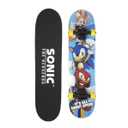 31" Lenticular Skateboard with Pro Trucks, Full Grip Tape, 9-Ply Maple Deck, Ideal for All Experience Levels (Sonic the Hedgehog)