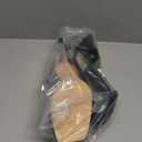 Coutgo Women's One Strap Heeled Sandals Square Open Toe Stiletto Heels Ankle Buckle Strap Summer Pump Shoes 8 ½