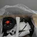 Knee Scooter, 300lbs Capacity, 13" Big PU Seat, Disc Brake Knee Walker, All Terrain Foldable Knee Scooter Walker with Bag for Foot Injuries Compact Crutches Alternative (Black)