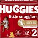 Huggies Size 2 Diapers, Little Snugglers Baby Diapers, Size 2 (12-18 lbs), 29 Count