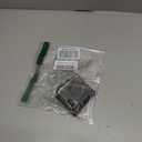 FABSPARK Case for Samsung Galaxy Z Flip 7,Built-in Screen Protector, Hinge Protection, Anti Scratch Anti-Fingerprint Slim Rugged Silky Touch Skin-Friendly Hard PC for Samsung Z Flip 7 Case, Black