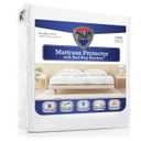All-in-One Mattress Protector, Zippered Encasement, Water & Stain Resistant, Triple Seal Protection, Twin, White