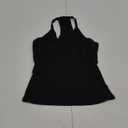 iGENJUN Workout Tops for Women Racerback Basic Tank Summer 2025 Camisole V Neck Slim Fit Ribbed Sleeveless (Large, Black)