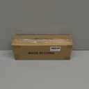 Nieifi Spice Rack Wall Mount, 4 Pack, Clear, Screw or Adhesive Installation, Spice Rack Organizer for Your Kitchen Cabinet or Pantry Door