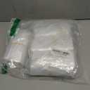 Okllen 500 Pack Clear Umbrella Rain Bags Disposable, Heavy Duty Umbrella Sleeve Wet Bag for Church Lobby, Universal Fit Dispenser Refill, Keep Floors Dry