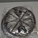 balacoo Sturdy Circular Metal Chicken Coop Stand Feeders and Waterers Holder Easy Install Clean Feeder Rack